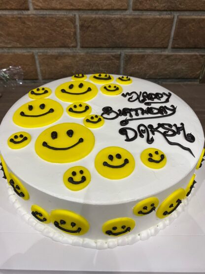 Smiley Theme Cake