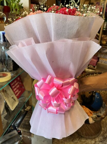 Mix Pink Carnations Bunch - Image 2
