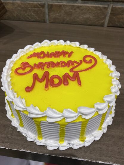 Half Kg Pineapple Cake