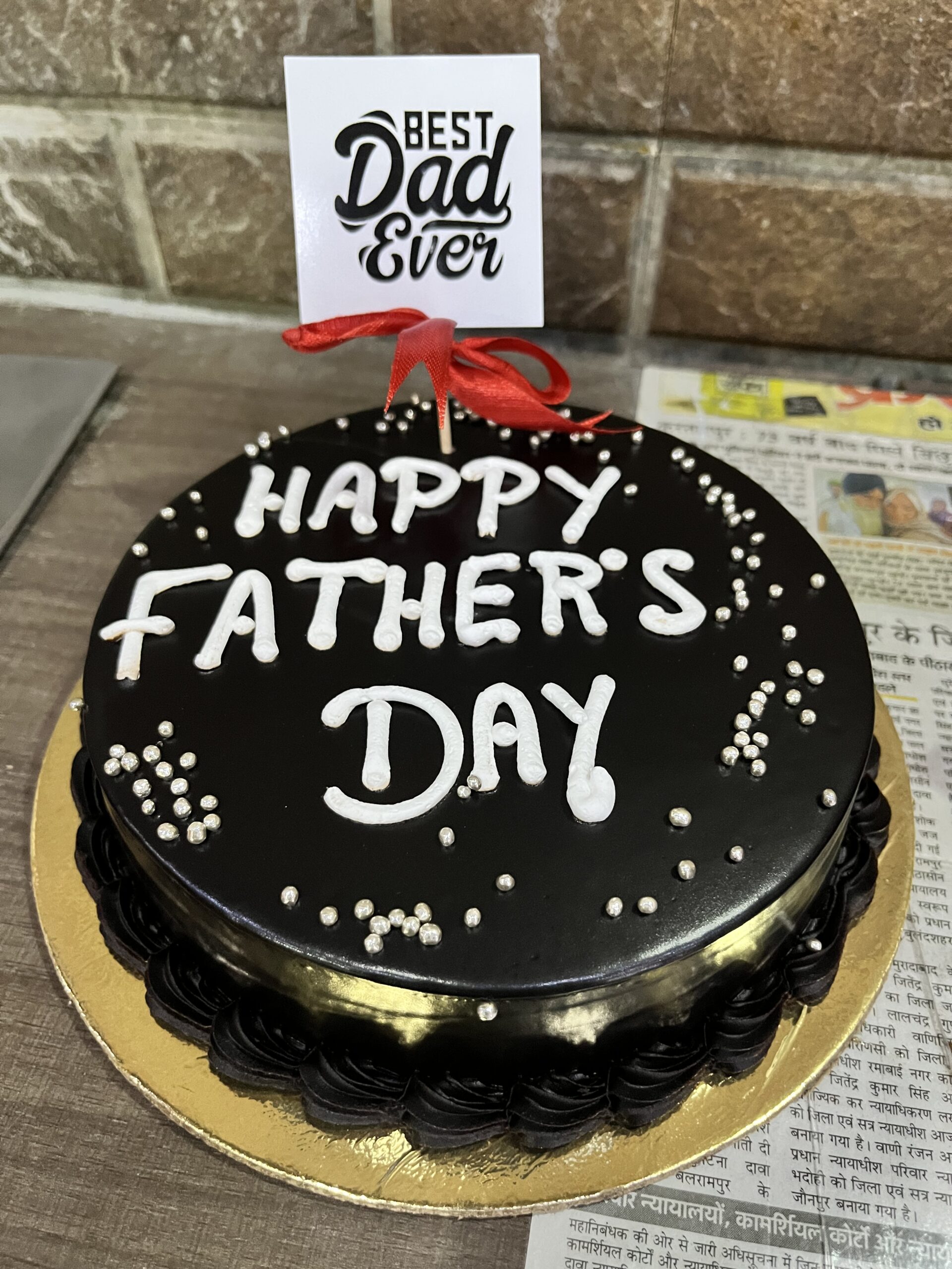M478) Fathers Day Theme Cake (Half Kg). – Tricity 24