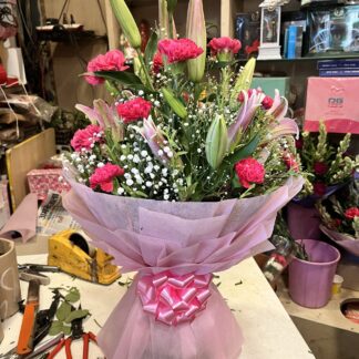 Lillies n Carnations Bouquet