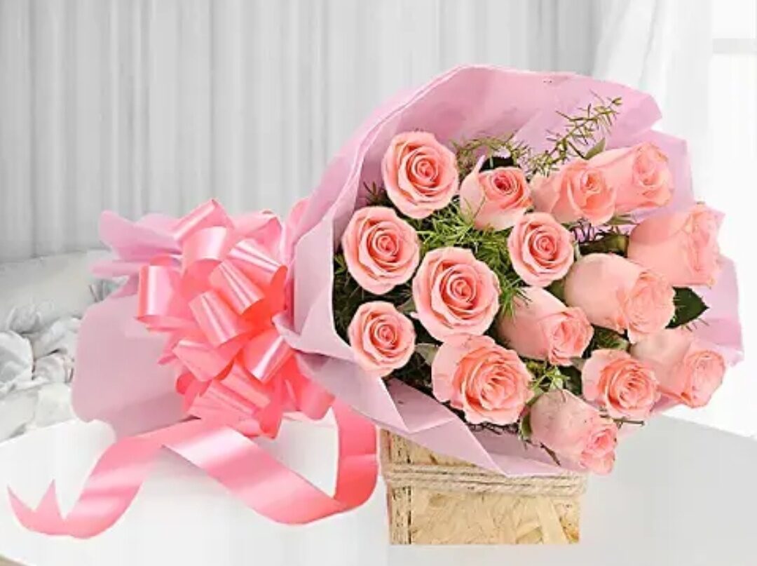 Wow Pink Roses - Online flowers delivery to moradabad