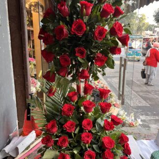 50 Red Roses Arrangement