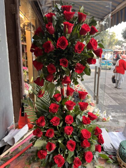 50 Red Roses Arrangement