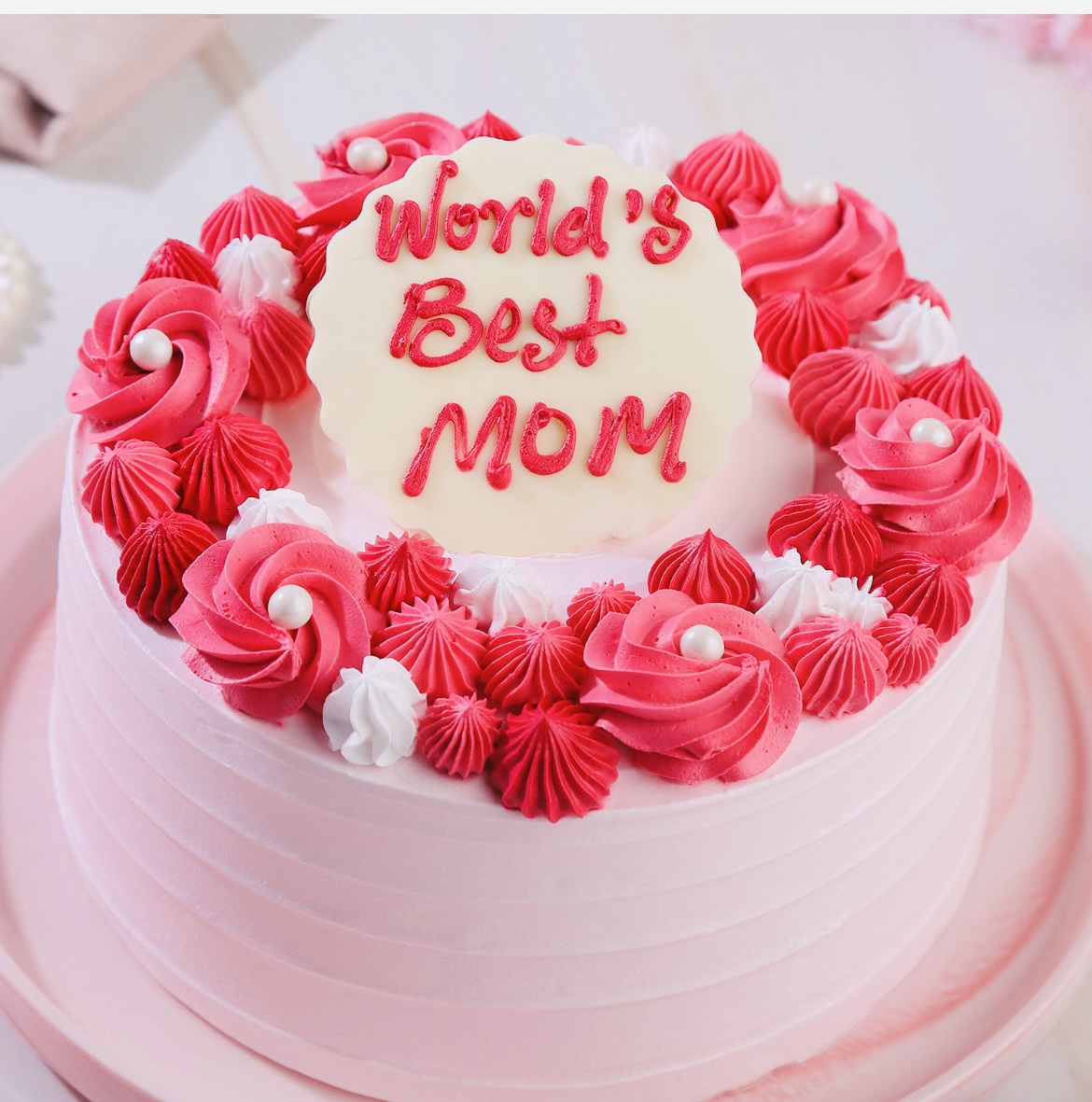Order Diwali Theme Pink Cream Cake Online, Price Rs.1049 | FlowerAura
