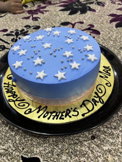 Stars Theme Pineapple Cake-Half Kg