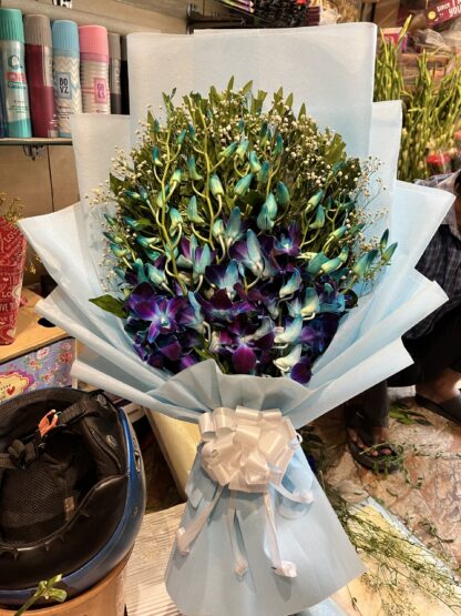 Blue Orchids Bouquet