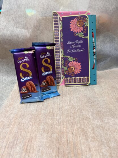 Rakhi With Oreo Silk