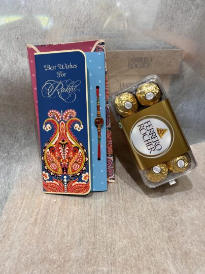 Rakhi With Ferrero Rocher