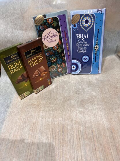 Two Rakhi With Two Chocolates