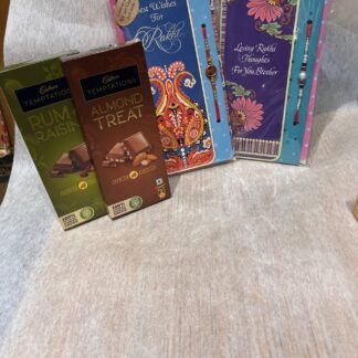2 Rakhi & 2 Chocolates