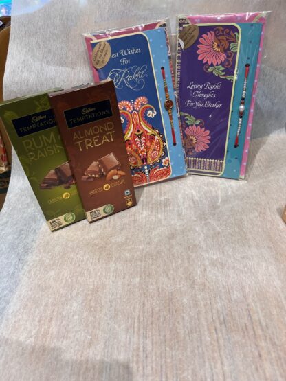 2 Rakhi & 2 Chocolates