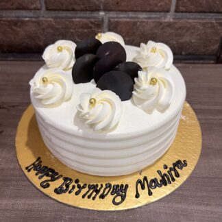 Decorative Butterscotch Cake