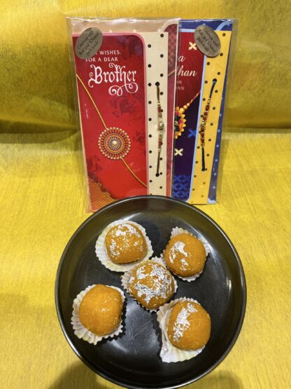 2 Rakhi & 250gms Ladoo