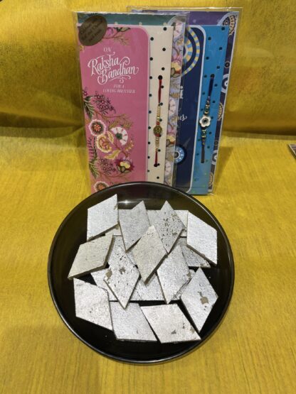 2 Rakhi n Kaju Katli