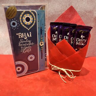1 Rakhi & Dairy Milk Chocolates
