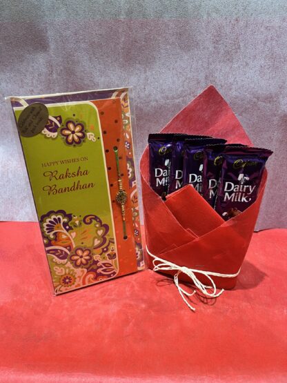 1 Rakhi N Dairy Milk Chocolates