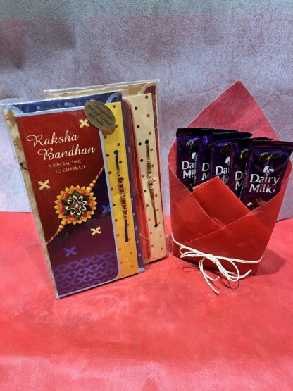 2 Archies Rakhi & Chocolates