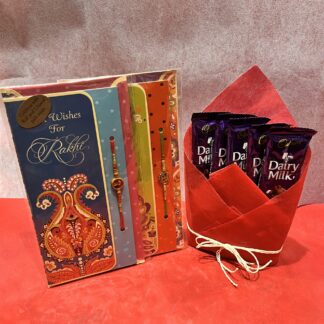 2 Archies Rakhi & Chocolates