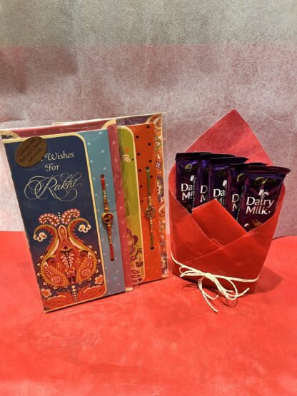 2 Archies Rakhi & Chocolates