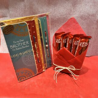 2 Rakhi N Kitkat Chocolates