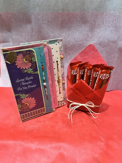 2 Rakhi & Kitkat Chocolates