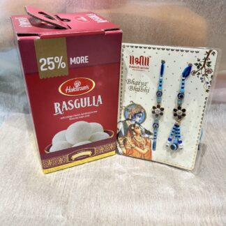 Lumba Rakhi & Rasgulla
