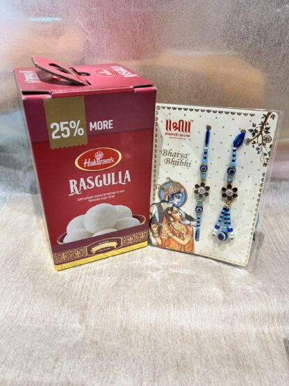 Lumba Rakhi & Rasgulla