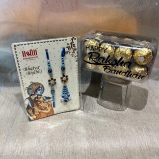 Lumba Rakhi N Customise Ferrero Rochers Box