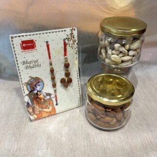 Lumba Rakhi With Almonds n Cashews