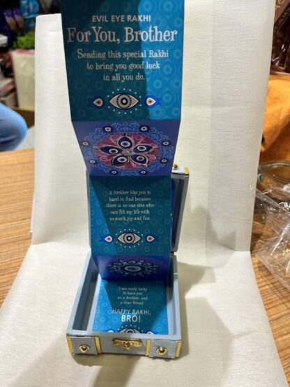 Evil Eye Rakhi Gift Box N Customise Ferrero Box - Image 3