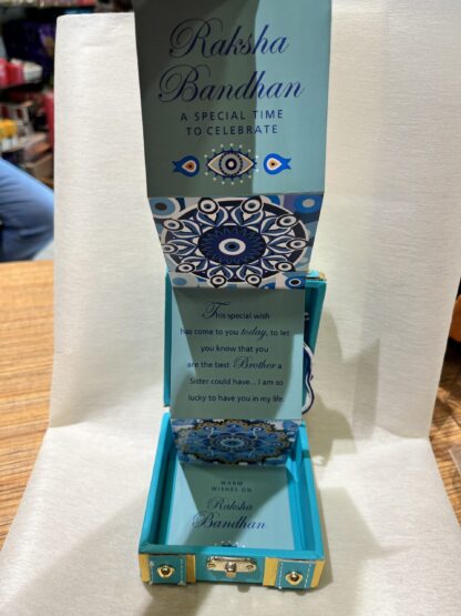 Evil Eye Rakhi Gift Box N Customise Ferrero Box - Image 2