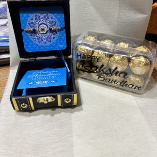 Evil Eye Rakhi Gift Box N Customise Ferrero Box