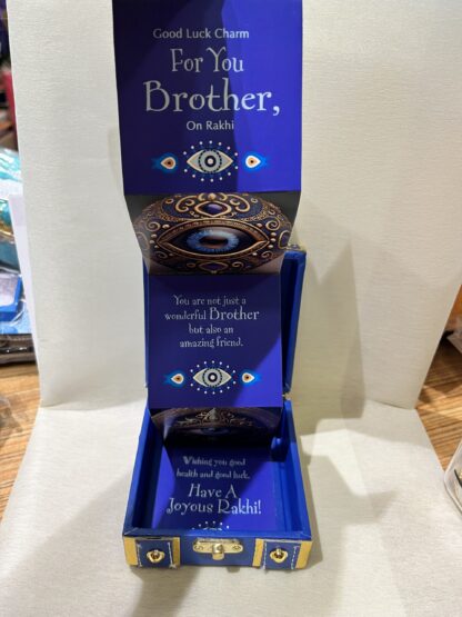 Evil Eye Rakhi Gift Box N Customise Ferrero Box - Image 3