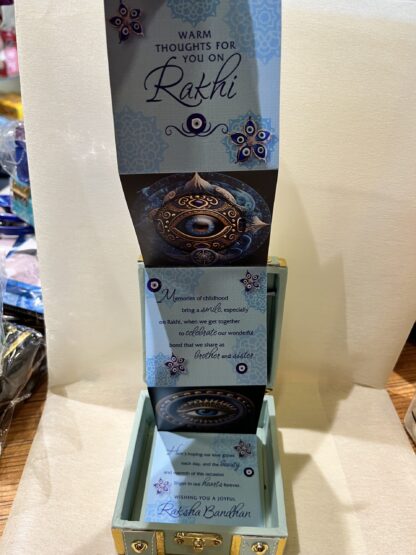 Evil Eye Rakhi Gift Box N Customise Ferrero Box - Image 3