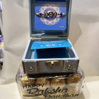 Evil Eye Rakhi Gift Box N Customise Ferrero Box