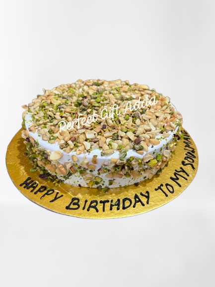 Dripping Chocolate vanilla 500 gms Eggless cake By CakeSquare | Online Cake  Delivery |Same Day delivery - Cake Square Chennai | Cake Shop in Chennai