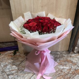 50  Red Roses Premium Bouquet