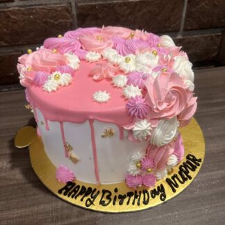 Chocolaty Floral Cake-1 kg