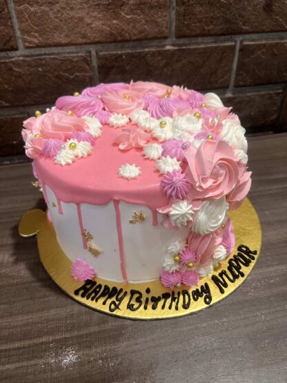 Chocolaty Floral Cake-1 kg