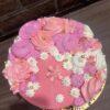Chocolaty Floral Cake-1 kg - Image 2