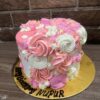 Chocolaty Floral Cake-1 kg - Image 3