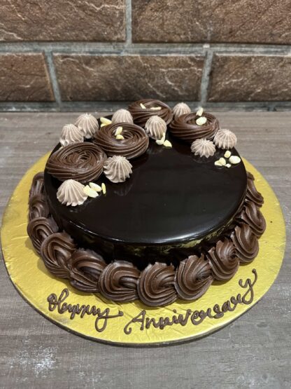 600gms Floral Chocolate Cake