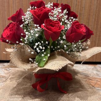 Premium Red Roses Arrangement