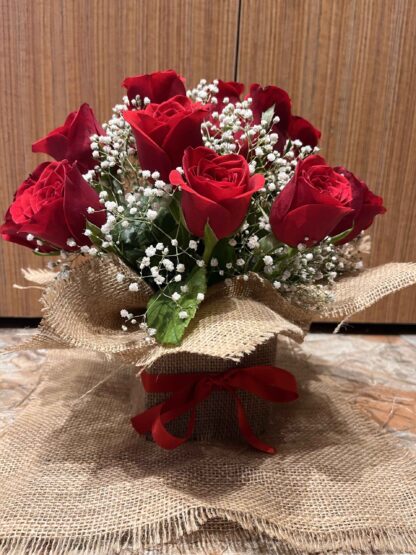 Premium Red Roses Arrangement