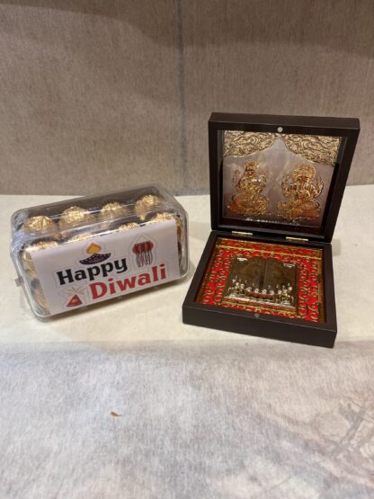 Laxmi & Ganesh Ji Box n Ferrero Box