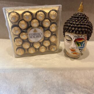 Archies  Buddha head showpiece n Chocolates box