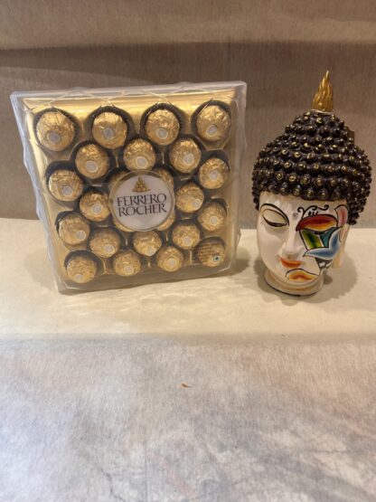 Archies  Buddha head showpiece n Chocolates box