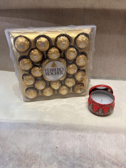 Aromatic Bliss candle n Ferrero Rochers Box