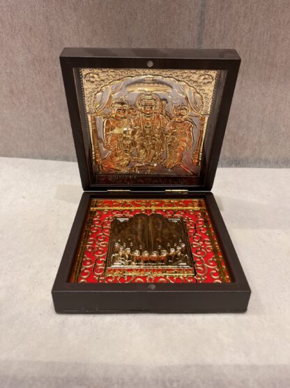 Shri Ram Darbar Pooja Box n Rochers Box - Image 2